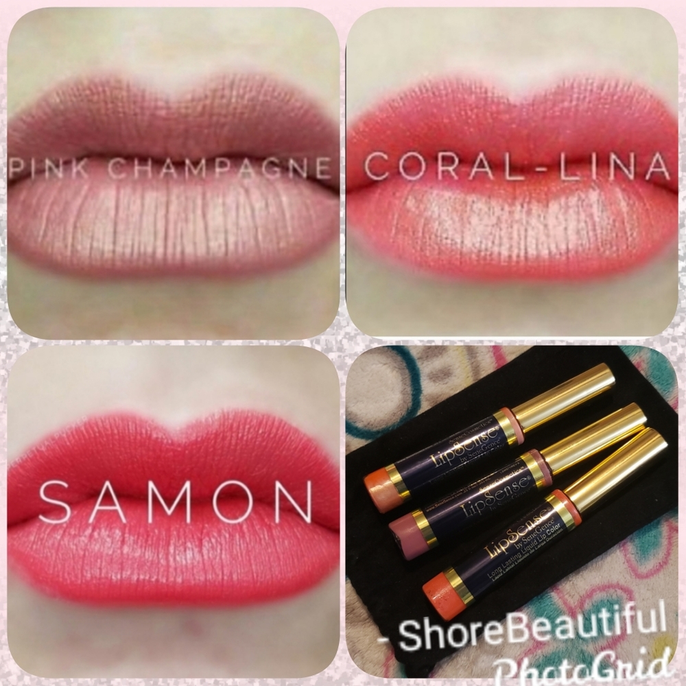 NEW 3 Soft Shades of Lipsense